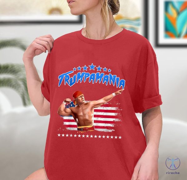 Donald Trump Hulk Hogan Maga Shirt Trumpamania Shirt Hulk Hogan Trumpamania T Shirt Trumpamania Shirts riracha 3