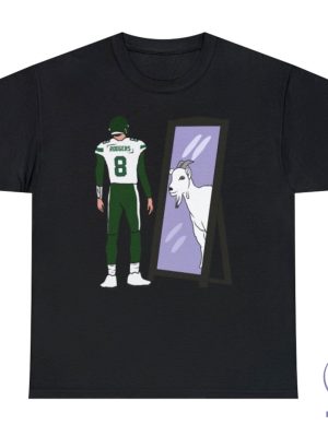 Aaron Rodgers Mirror Goat New York Jets Tshirt Aaron Rodgers Shirt riracha 2