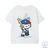 Hello Kitty Dodgers T Shirt Hello Kitty Baseball Tee Los Angeles Dodgers Tee Gifts For Woman Hello Kitty Dodgers Shirt riracha 1