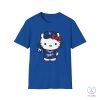 Los Angeles Dodgers Hello Kitty T Shirt Cute Baseball Fan Apparel Hello Kitty Dodgers T Shirt riracha 4