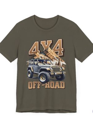 4X4 Jeep Off Road Car Shirt Jeep T Shirt Gifts For Jeep Lovers Jeep Tee Shirts riracha 3