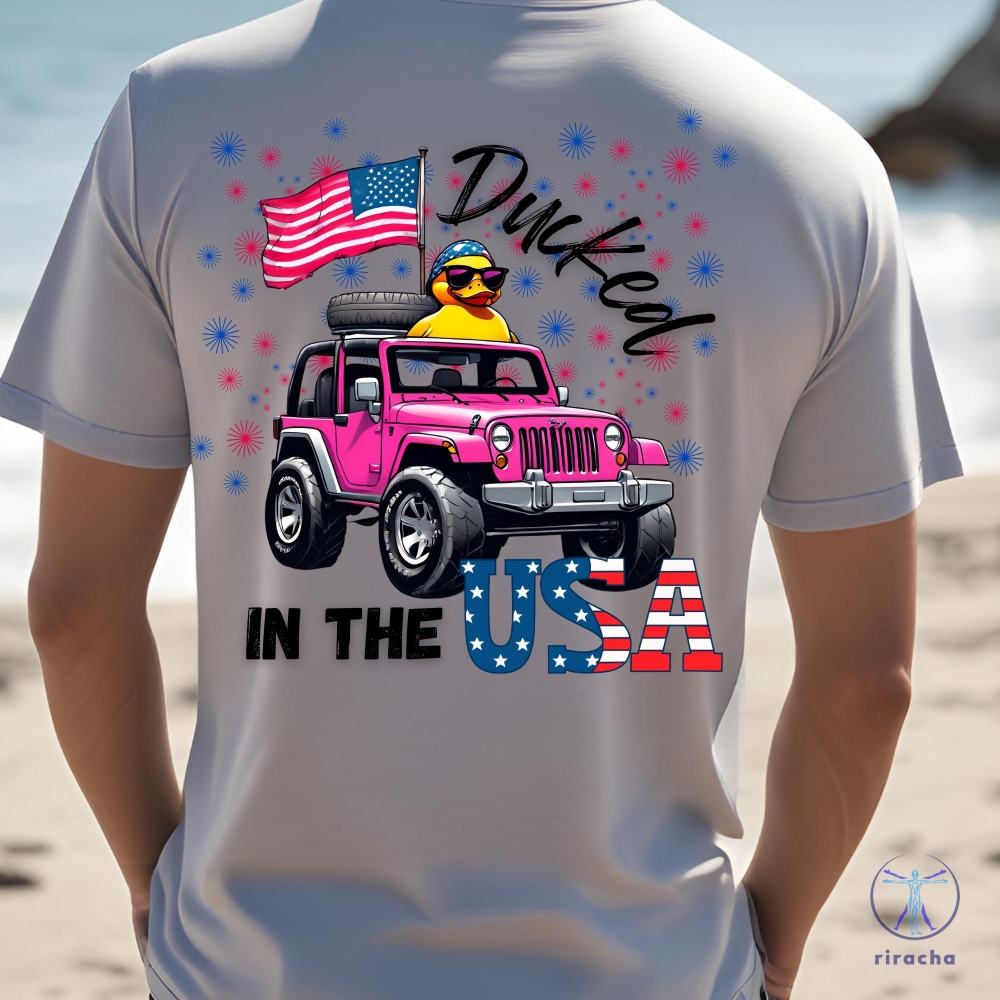 Ducked In The Usa Shirt Jeep Shirt Jeep Sublimation Design Jeep Tee Shirts Gifts For Jeep Lovers