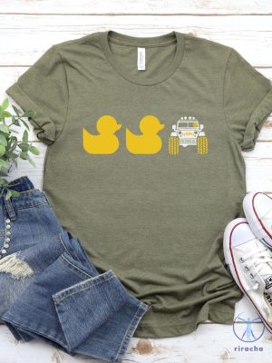 Yellow Duck Duck Off Road Shirt Women T Shirt Adventure Tee 4Wd T Shirt Gifts For Jeep Lovers Jeep Tee Shirts riracha 7