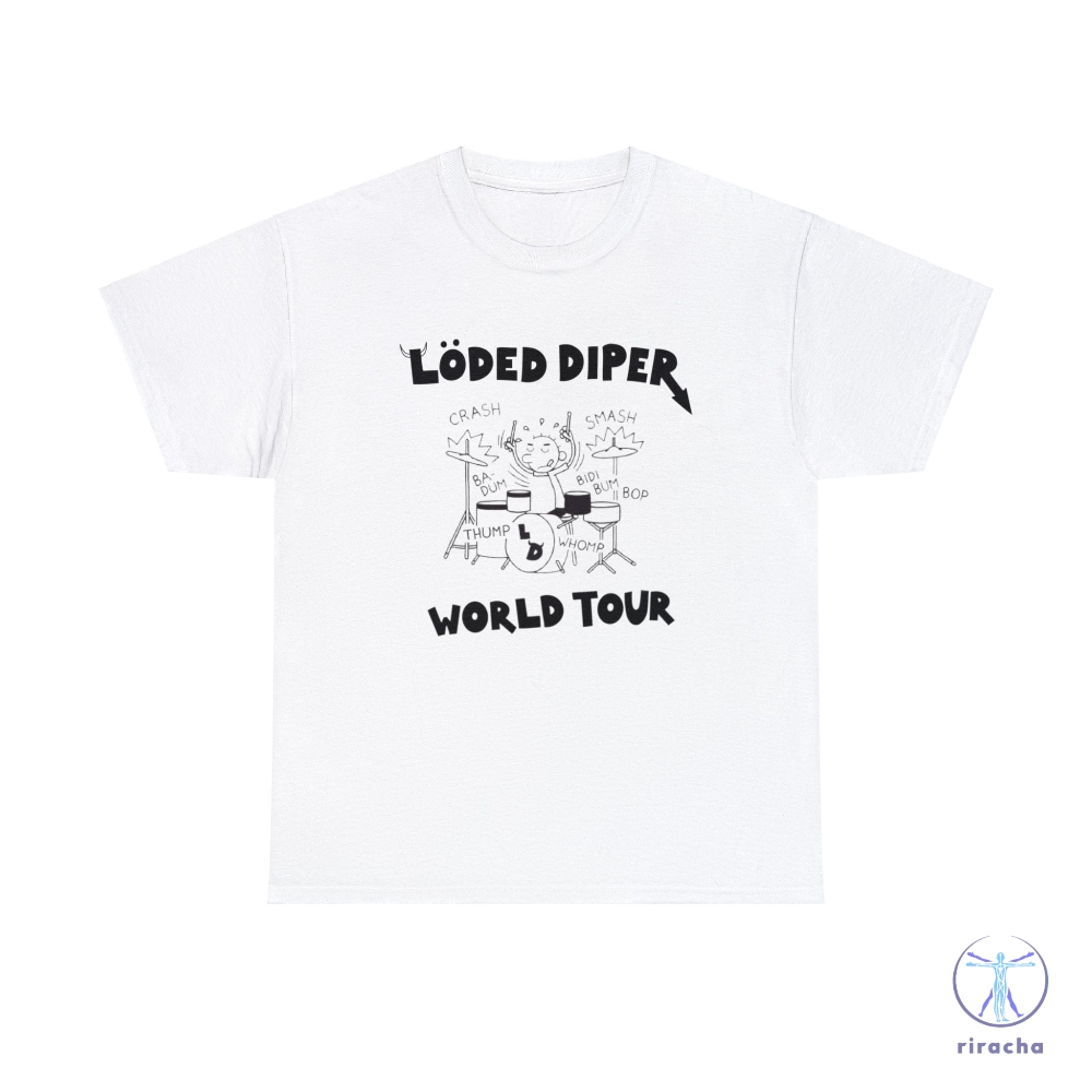 Loded Diper World Tour T Shirt Diary Of A Wimpy Kid Shirt Rodrick Rules Shirt Rodrick Heffley Loded Diaper World Tour Shirt