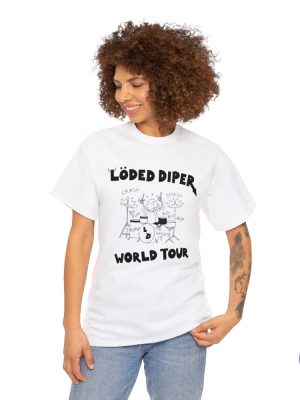 Loded Diper World Tour T Shirt Diary Of A Wimpy Kid Shirt Rodrick Rules Shirt Rodrick Heffley Loded Diaper World Tour Shirt riracha 3