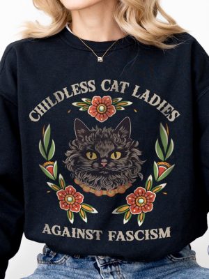 Childless Cat Lady Hoodie Childless Cat Lady Tshirt Kamala Harris Merch Harris For President Childless Cat Lady Shirt riracha 2