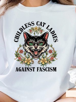 Childless Cat Lady Tshirt Kamala Harris Merch Harris For President Childless Cat Lady Shirt riracha 4