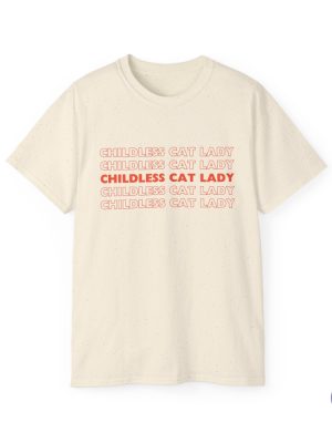 Childless Cat Lady T Shirt Childless Cat Lady Tshirt Kamala Harris Merch Harris For President Childless Cat Lady Shirt riracha 3