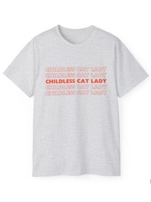 Childless Cat Lady T Shirt Childless Cat Lady Tshirt Kamala Harris Merch Harris For President Childless Cat Lady Shirt riracha 5