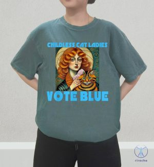 Childless Cat Ladies United For Harris Shirt Childless Shirt Childless Cat Lady Shirt Childless Cat Lady Shirt riracha 2