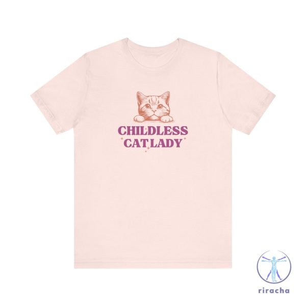 Childless Cat Lady Kamala Shirt A Bunch Of Childless Cat Ladies Childless Cat Lady Shirt riracha 1