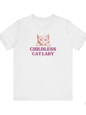 Childless Cat Lady Kamala Shirt A Bunch Of Childless Cat Ladies Childless Cat Lady Shirt riracha 3