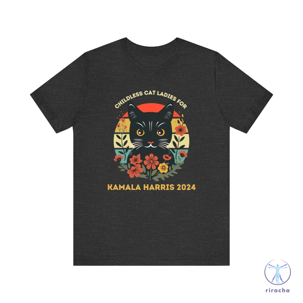 Childless Cat Ladies For Kamala Harris 2024 Kamala Shirt Harris 2024 Shirt Childless Cat Lady Shirt