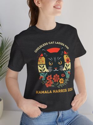 Childless Cat Ladies For Kamala Harris 2024 Kamala Shirt Harris 2024 Shirt Childless Cat Lady Shirt riracha 2