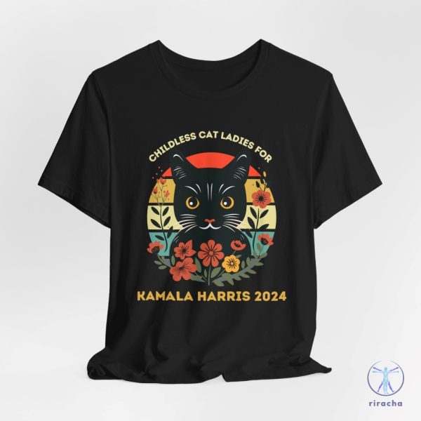 Childless Cat Ladies For Kamala Harris 2024 Kamala Shirt Harris 2024 Shirt Childless Cat Lady Shirt riracha 4