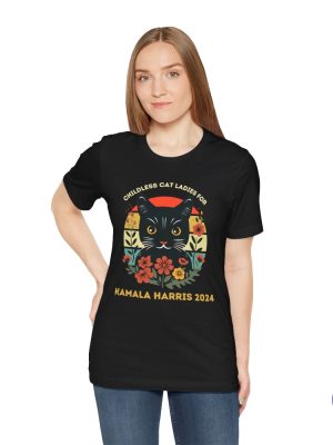 Childless Cat Ladies For Kamala Harris 2024 Kamala Shirt Harris 2024 Shirt Childless Cat Lady Shirt riracha 5