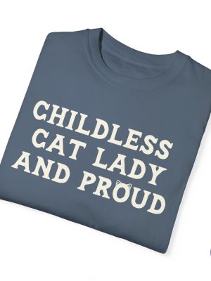 Childless Cat Lady And Proud Shirt Childless Cat Lady Childless Cat Ladies Kamala Harris Childless Cat Lady Shirt riracha 6