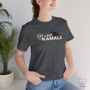 Childless Cat Lady For Kamala Unisex T Shirt Kamala Harris T Shirt Kamala Shirt Childless Cat Lady Shirt riracha 5