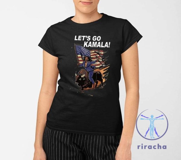 Lets Go Kamala Harris Bull Riding Shirt Lets Go Kamala Harris Bull Riding T Shirt riracha 2