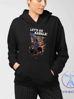 Lets Go Kamala Harris Bull Riding Shirt Lets Go Kamala Harris Bull Riding T Shirt riracha 3