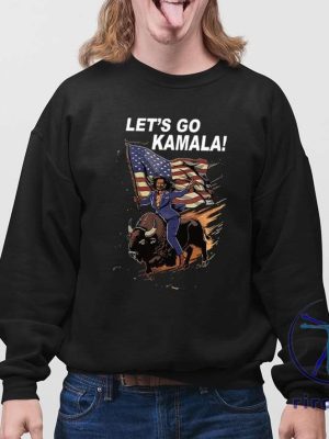 Lets Go Kamala Harris Bull Riding Shirt Lets Go Kamala Harris Bull Riding T Shirt riracha 4