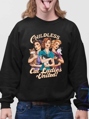 Childless Cat Ladies United Shirt Childless Cat Lady T Shirt Childless Cat Lady Shirt riracha 4