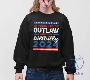 Im Voting For The Outlaw And The Hillbilly 2024 Shirt riracha 4