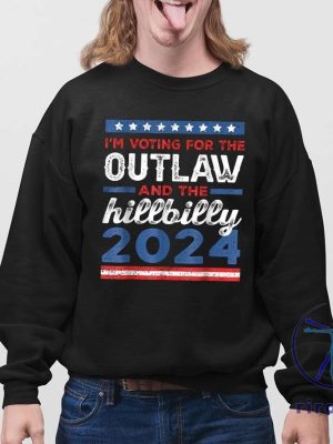 Im Voting For The Outlaw And The Hillbilly 2024 Shirt riracha 4