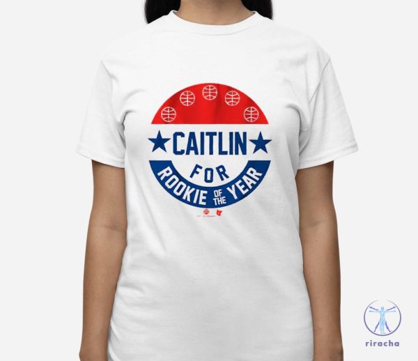 Caitlin Clark For Rookie Of The Year Shirt For Rookie Of The Year T Shirt riracha 3