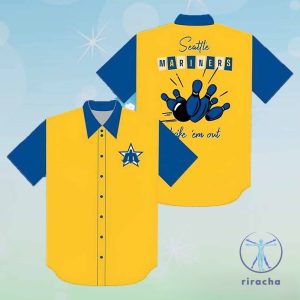 Mariners Bowling Day Hawaiian Shirt 2024 Giveaway Mariners Bowling Day Shirt riracha 2