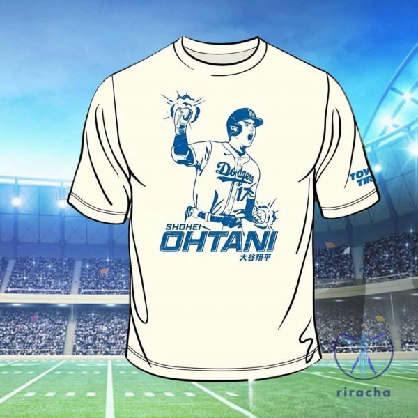 Dodgers Shohei Ohtani Shirt 2024 Giveaway Dodgers Shohei Ohtani T Shirt riracha 1