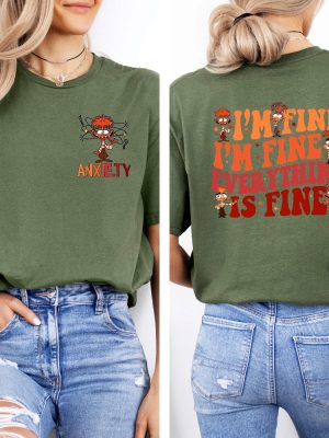 Anxiety Im Fine Everything Is Fine Shirt Disney Inside Out Shirt Its Fine Im Fine Everything Is Fine Shirt riracha 2