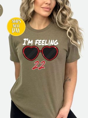 Idk About You But Im Feeling 22 Shirt Custom Birthday Shirt Taylor Swift White T Shirt Lyrics Taylor Swift 22 Shirt riracha 5