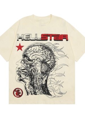 Hellstar Tee Hellstar Logo Tees Streetwear T Shirt Hellstar T Shirt riracha 2