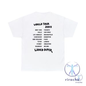 Loded Diper World Tour T Shirt Diary Of A Wimpy Kid Shirt Loded Diper Shirt Loded Diper T Shirt riracha 2 1