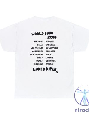 Loded Diper World Tour T Shirt Diary Of A Wimpy Kid Shirt Loded Diper Shirt Loded Diper T Shirt riracha 2 1