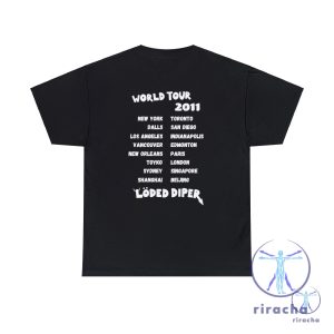 Loded Diper World Tour T Shirt Diary Of A Wimpy Kid Shirt Loded Diper Shirt Loded Diper T Shirt riracha 4 1