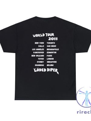 Loded Diper World Tour T Shirt Diary Of A Wimpy Kid Shirt Loded Diper Shirt Loded Diper T Shirt riracha 4 1