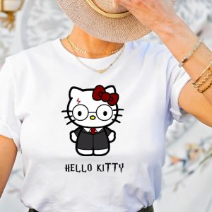 Hello Kitty Harry Potter Shirt Harry Potter Hello Kitty T Shirt Cute Kawaii Shirt Hello Kitty Nerd Shirt riracha 2