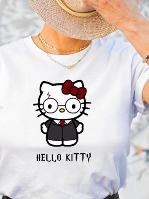 Hello Kitty Harry Potter Shirt Harry Potter Hello Kitty T Shirt Cute Kawaii Shirt Hello Kitty Nerd Shirt riracha 2