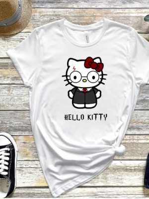 Hello Kitty Harry Potter Shirt Harry Potter Hello Kitty T Shirt Cute Kawaii Shirt Hello Kitty Nerd Shirt riracha 3