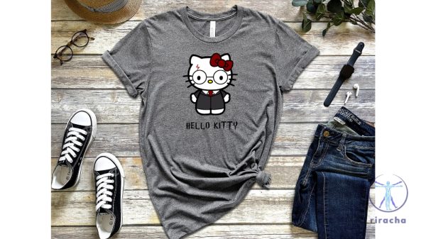 Hello Kitty Harry Potter Shirt Harry Potter Hello Kitty T Shirt Cute Kawaii Shirt Hello Kitty Nerd Shirt riracha 4