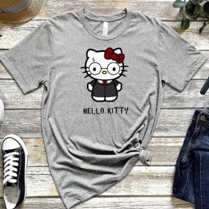 Hello Kitty Harry Potter Shirt Harry Potter Hello Kitty T Shirt Cute Kawaii Shirt Hello Kitty Nerd Shirt riracha 5