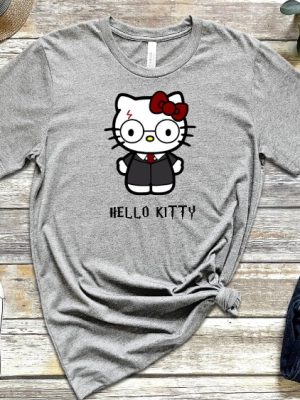 Hello Kitty Harry Potter Shirt Harry Potter Hello Kitty T Shirt Cute Kawaii Shirt Hello Kitty Nerd Shirt riracha 5