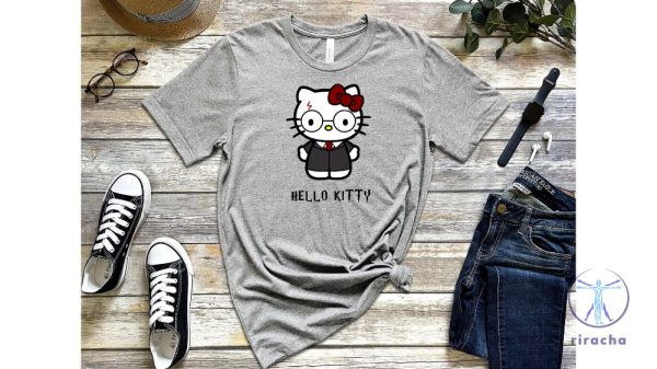 Hello Kitty Harry Potter Shirt Harry Potter Hello Kitty T Shirt Cute Kawaii Shirt Hello Kitty Nerd Shirt riracha 5