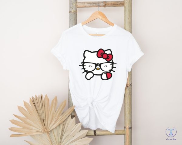 Hello Kitty T Shirt Hello Kitty Tee Disney World Shirt Hello Kitty Nerd Shirt riracha 1