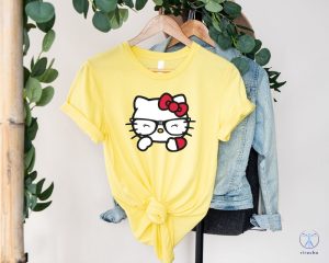 Hello Kitty T Shirt Hello Kitty Tee Disney World Shirt Hello Kitty Nerd Shirt riracha 2