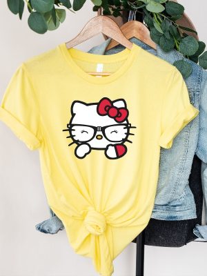 Hello Kitty T Shirt Hello Kitty Tee Disney World Shirt Hello Kitty Nerd Shirt riracha 2