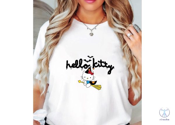 Hello Kitty Characters Shirt Kitty Halloween Shirt Hello Kitty Nerd Shirt riracha 1