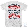 Muhammad Ali Shirt Greatest Boxer Of All Time White Shirt Muhammad Ali T Shirt riracha 1